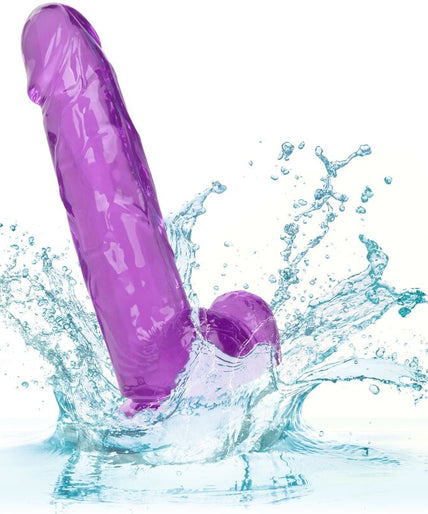 CALEXOTICS - SIZE QUEEN DILDO PURPLE 15.3 CM