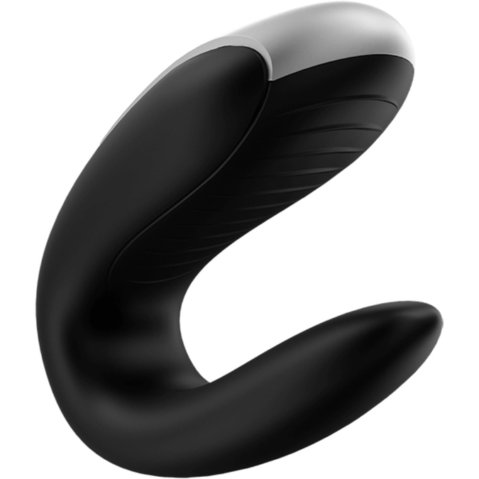 Satisfyer – Double Fun Partner Vibrator Black