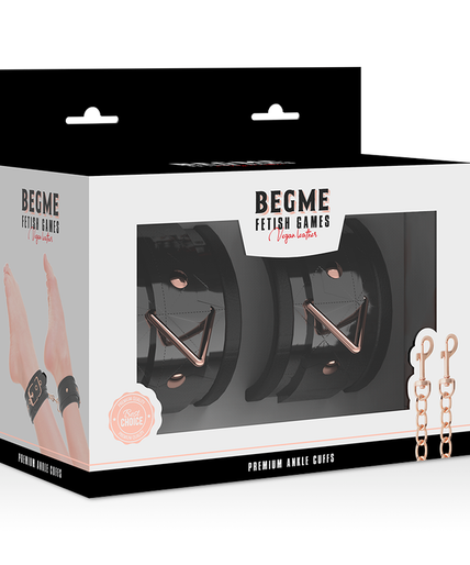 BEGME - BLACK EDITION PREMIUM ANKLE CUFFS WITH NEOPRENE LINING