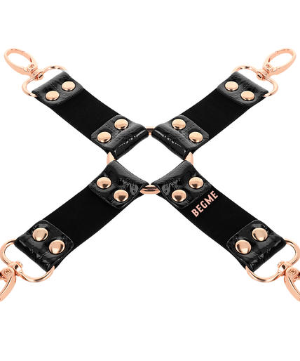 BEGME - BLACK EDITION VEGAN LEATHER HOG TIE