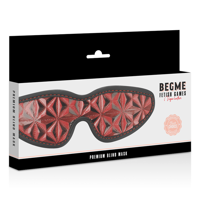 Begme – Red Edition Core Blind Mask with Neoprene Lining