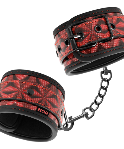Begme – Red Edition Core Handcuffs with Neoprene Lining