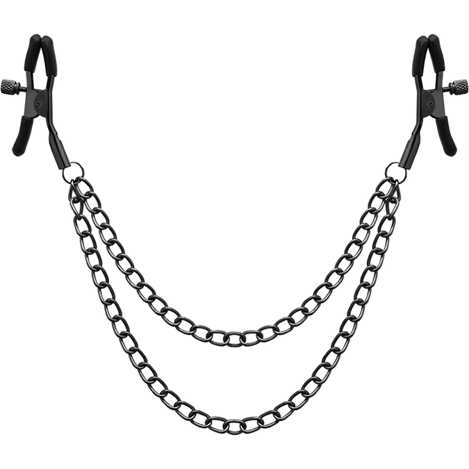 Begme – Rode editie tepelklemmen met ketting