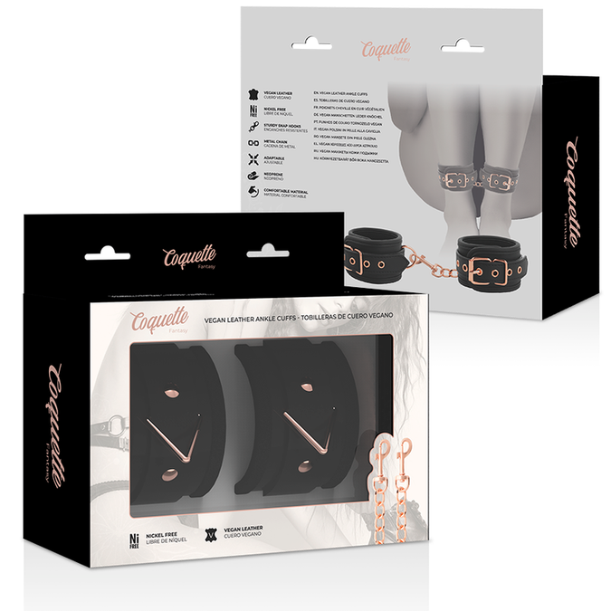 Coquette Chic Desire – Fantasy Fußfesseln mit Neoprenfutter