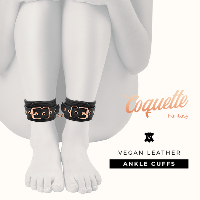 Coquette Chic Desire – Fantasy Fußfesseln mit Neoprenfutter