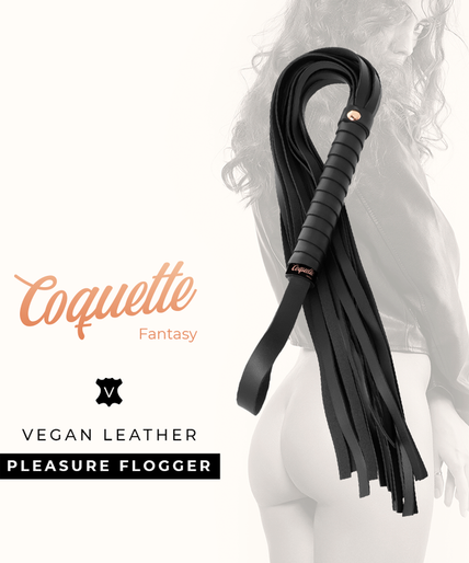 COQUETTE CHIC DESIRE - FANTASY VEGAN LEATHER FLOGGER