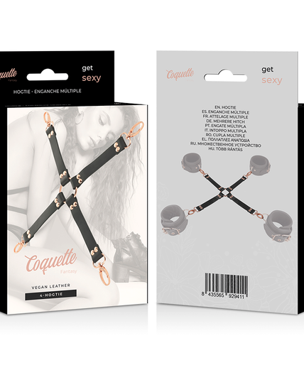 COQUETTE CHIC DESIRE - FANTASY VEGAN LEATHER HOG TIE