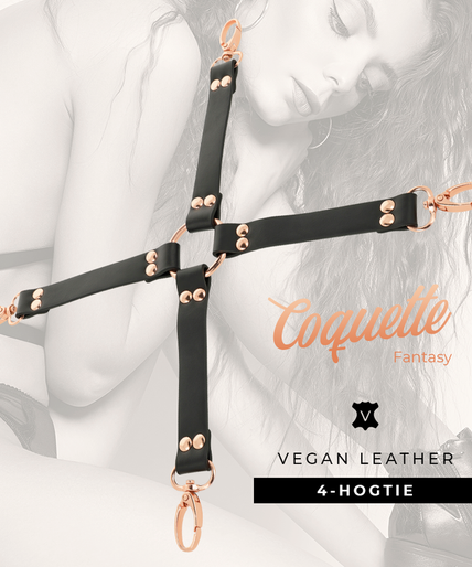 COQUETTE CHIC DESIRE - FANTASY VEGAN LEATHER HOG TIE