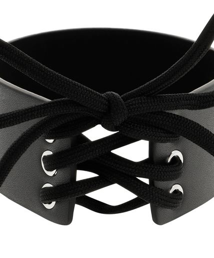 COQUETTE CHIC DESIRE - VEGAN LEATHER CHOKER