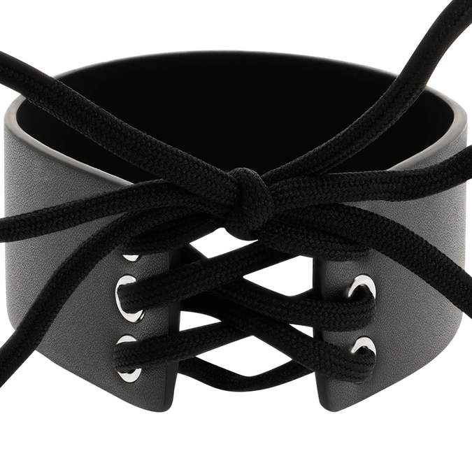 COQUETTE CHIC DESIRE - VEGAN LEREN CHOKER