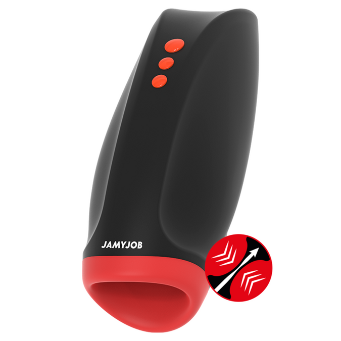 Jamyjob – Novax Masturbator with Vibration and Compression