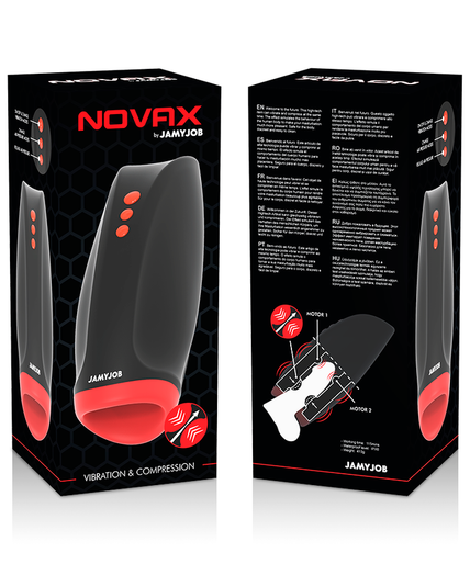 Jamyjob – Novax Masturbator met Trilling en Compressie