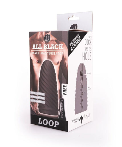 ALL BLACK - MASTURBATOR LOOP MODEL 1