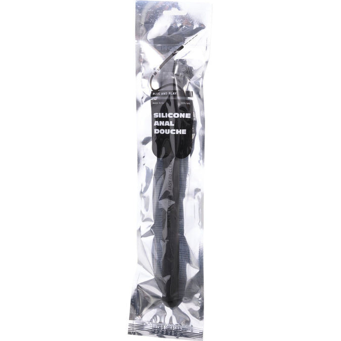 ALL BLACK - DOUCHE ANALE SILICONE 27 CM