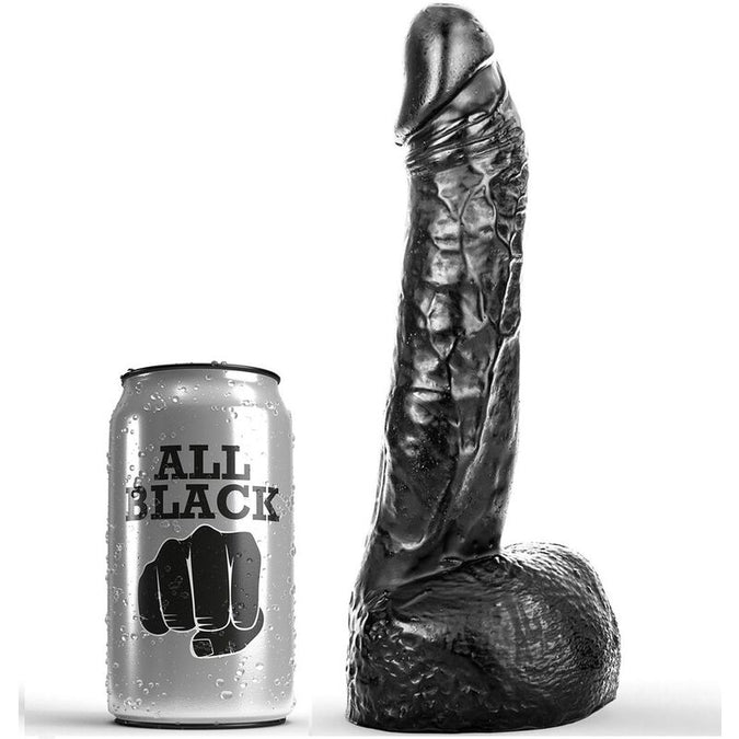 GEHEEL ZWART - FISTING DILDO 20 CM