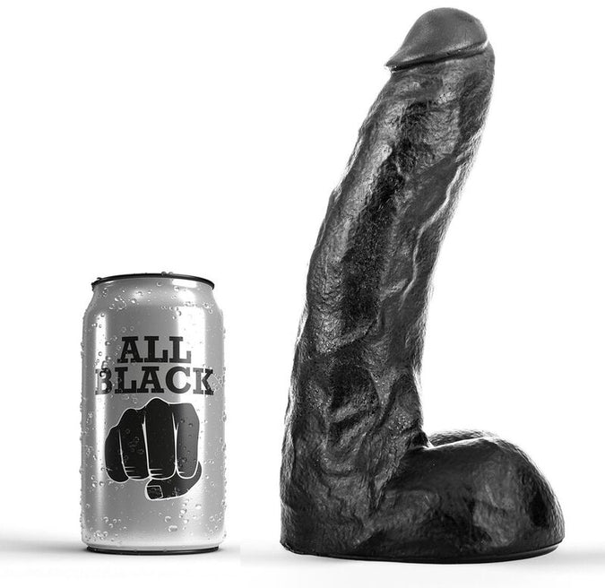 All Black – Realistic Dong Black 22 cm