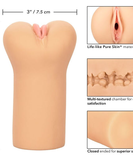 CALEXOTICS - BOUNDLESS VULVA STROKER LIGHT SKIN