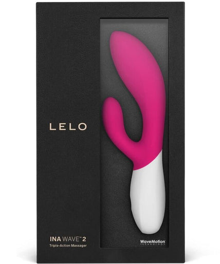 LELO – INA Wave 2 Konijn Vibrator – Fuchsia