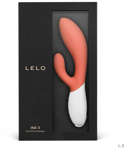 LELO – INA 3 Rabbit Vibrator – Coral