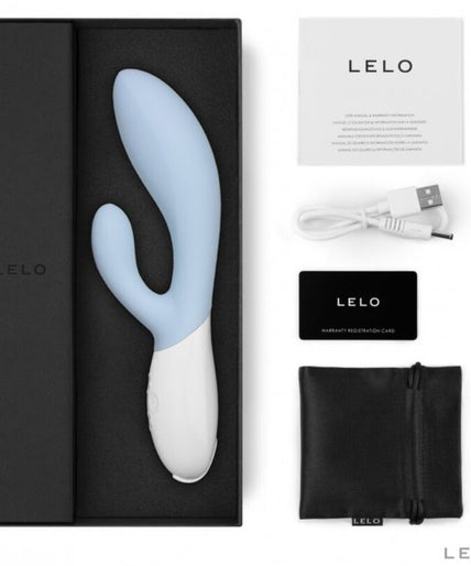 LELO – INA 3 Rabbit Vibrator – Celeste