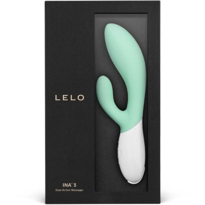 LELO - INA 3 GROENE KONIJNENVIBRATOR LUXE ZEEWIER