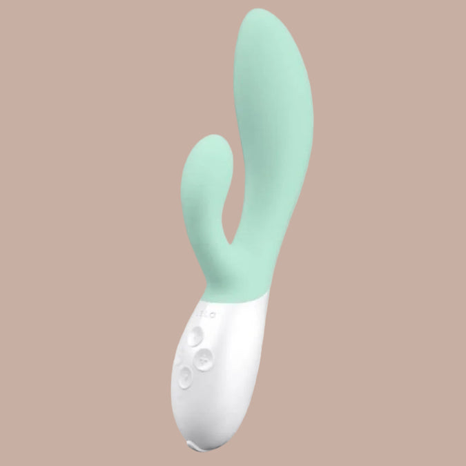 LELO - INA 3 GROENE KONIJNENVIBRATOR LUXE ZEEWIER