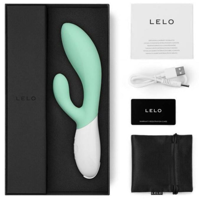 LELO - INA 3 GROENE KONIJNENVIBRATOR LUXE ZEEWIER
