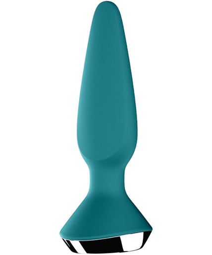 SATISFYER - PLUG ILICIOUS 1 PLUG VIBRATOR GREEN