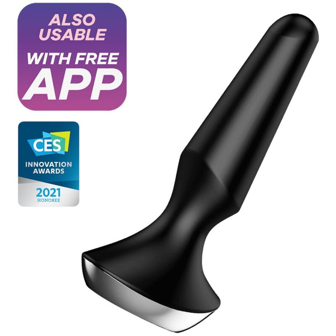 Satisfyer – Plug Ilicious 2 Plug Vibrator Zwart