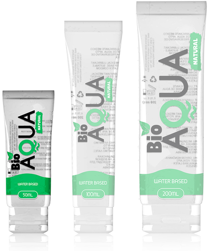 BIOAQUA - GLIJMIDDEL NATUURLIJKE INGREDIËNTEN OP WATERBASIS 50 ML