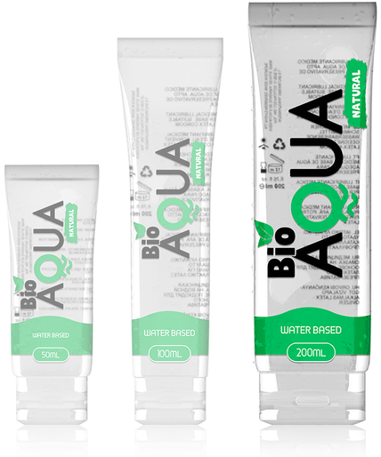 BIOAQUA - GLIJMIDDEL NATUURLIJKE INGREDIËNTEN OP WATERBASIS 200 ML