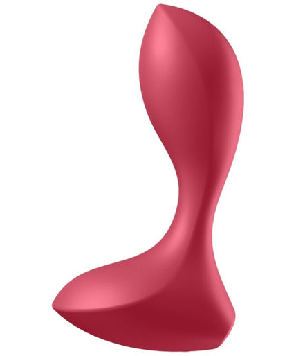 SATISFYER - BACKDOOR LOVER VIBRATING PLUG RED