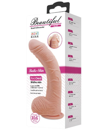 BAILE - ALEX REALISTISCHE HUIDSKLEURIGE DILDO 27 CM