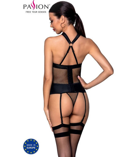 PASSION - AMANDA CORSET ECOLOGISCH LEER L/XL