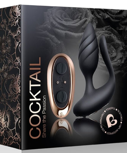 ROCKS-OFF - COCKTAIL PLUG REMOTE CONTROL - BLACK