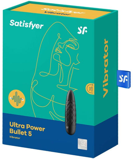SATISFYER - ULTRA POWER BULLET 5 BLACK