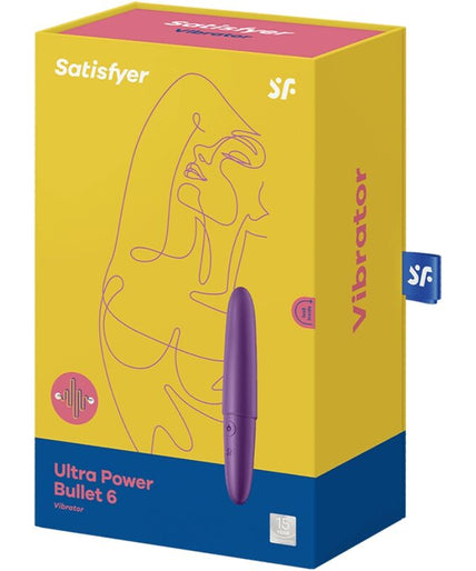SATISFYER - ULTRA POWER BULLET 6 PURPLE