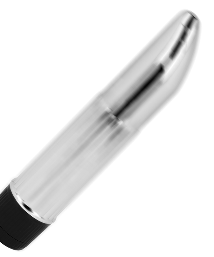 OHMAMA - MINI VIBRATOR SILVER 13.5 CM
