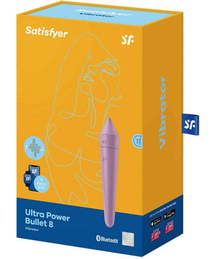 SATISFYER - ULTRA POWER BULLET 8 LILAC