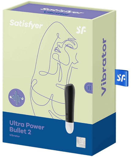 SATISFYER - ULTRA POWER BULLET 2 BLACK