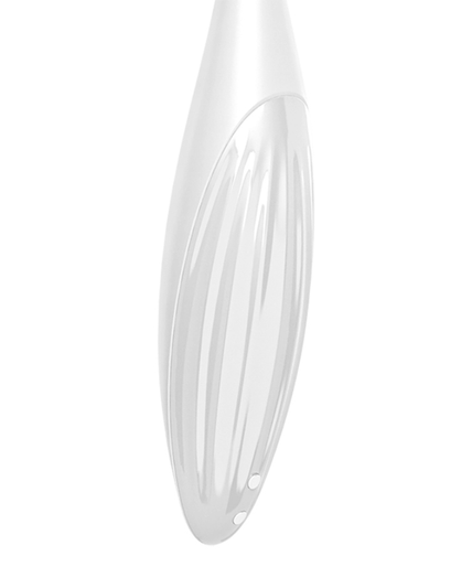 SATISFYER - TWIRLING JOY CLIT TIP VIBRATOR WHITE