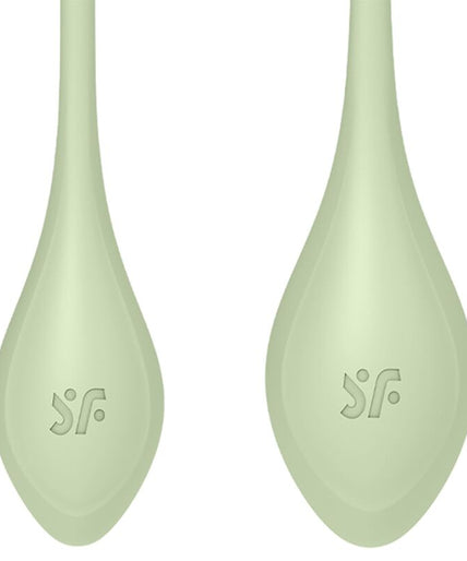 SATISFYER - YONI POWER 2 TRAINING SET GREEN
