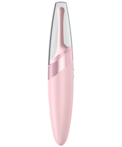 SATISFYER - TWIRLING DELIGHT CLIT TIP VIBRATOR PINK