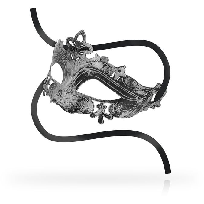 OHMAMA - MASKERS VENEZIAANSE STIJL MASKER ZILVER