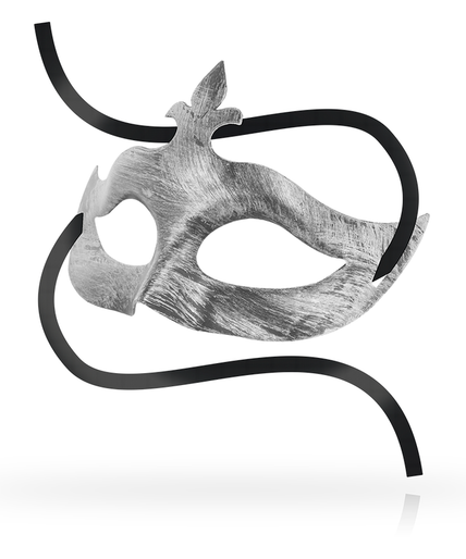 OHMAMA - MASKS FLOWER DE LIS SILVER MASK