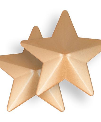 COQUETTE CHIC DESIRE - NIPPLE COVERS GOLDEN STARS