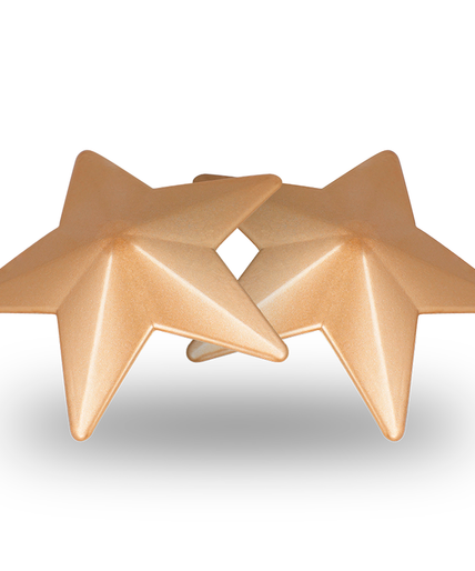 COQUETTE CHIC DESIRE - NIPPLE COVERS GOLDEN STARS