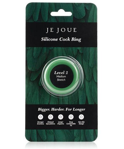 JE JOUE - GREEN SILICONE RING - MEDIUM CHOKE