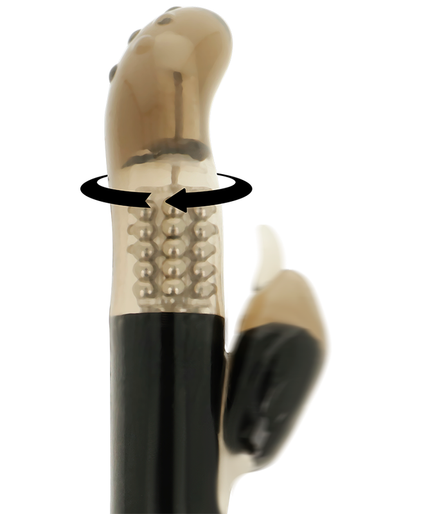 OHMAMA - ROTATOR VIBRATOR WITH DELFIN CLITORIS STIMULATOR