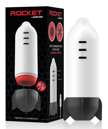 JAMYJOB - ROCKET MASTURBATOR SOFT COMPRESSION TECH AND VIBRATION